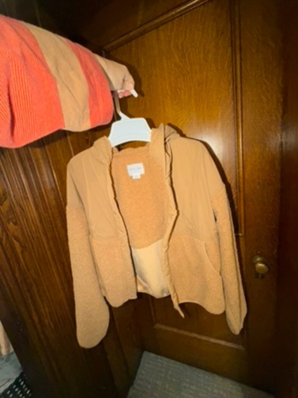 Aerie Teddy Bear Button Down Jacket Sz M